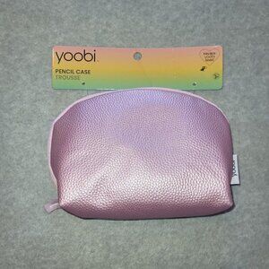 Nwt YOOBI PINK PENCIL CASE/BAG